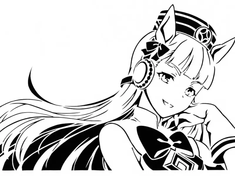Uma Musume Pretty Derby stencil 2