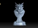 Vermax Bust STL House of the Dragon 3D Print Sculpture Model-2