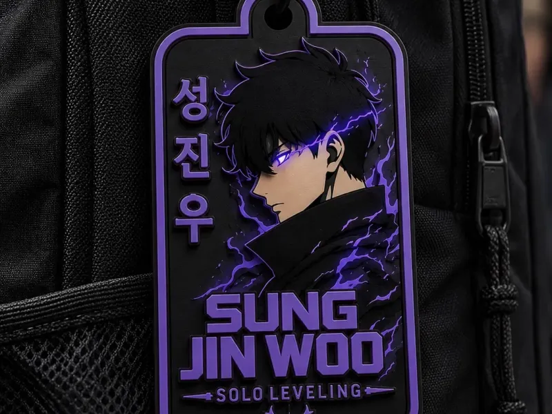 Sung Jin Woo Backpack Tag / Keychain