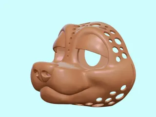 Furry cat head base