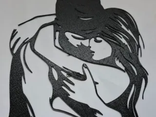 stencil pareja