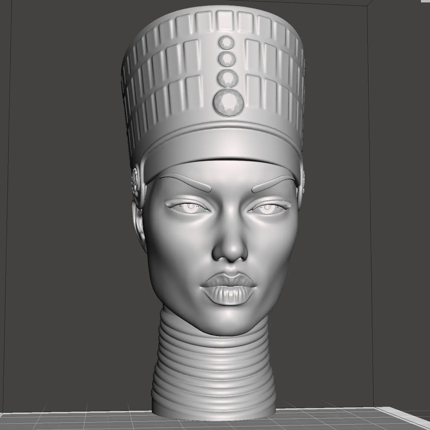 EGYPTIAN FLOWER POT,VASE-NO SUPPORTS-NO RAFTS