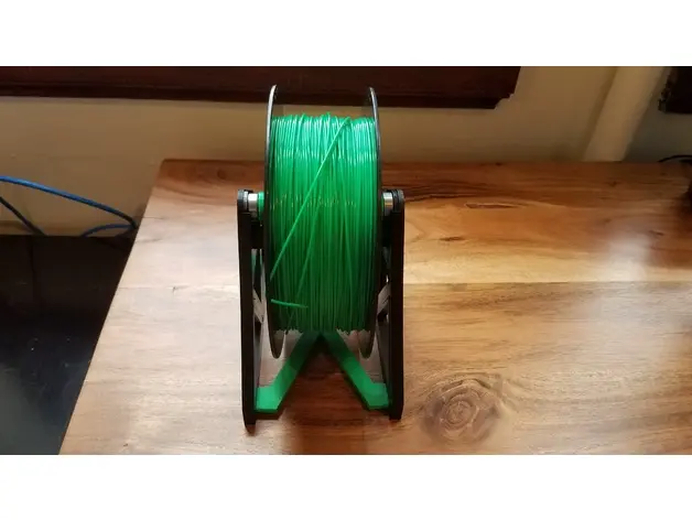 Desktop Filament Holder - Roller Bearing - 80mm Spool