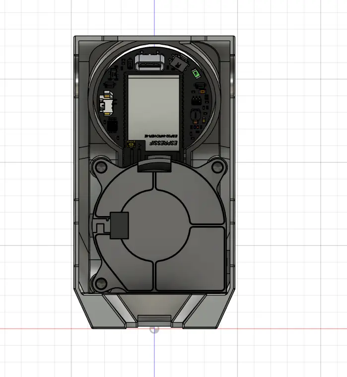 Creality k1 For KNOMI Installation Enclosure Fan Cover Ver3.