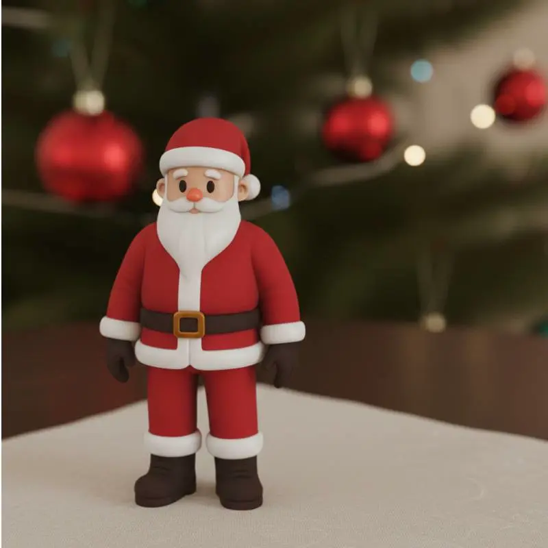 Classic Santa Claus Figure