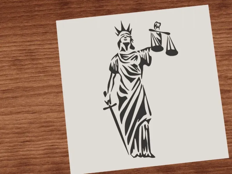 Blind Justice Lady