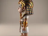 Fun Pharaoh Action Figure STL for 3D Printing-3