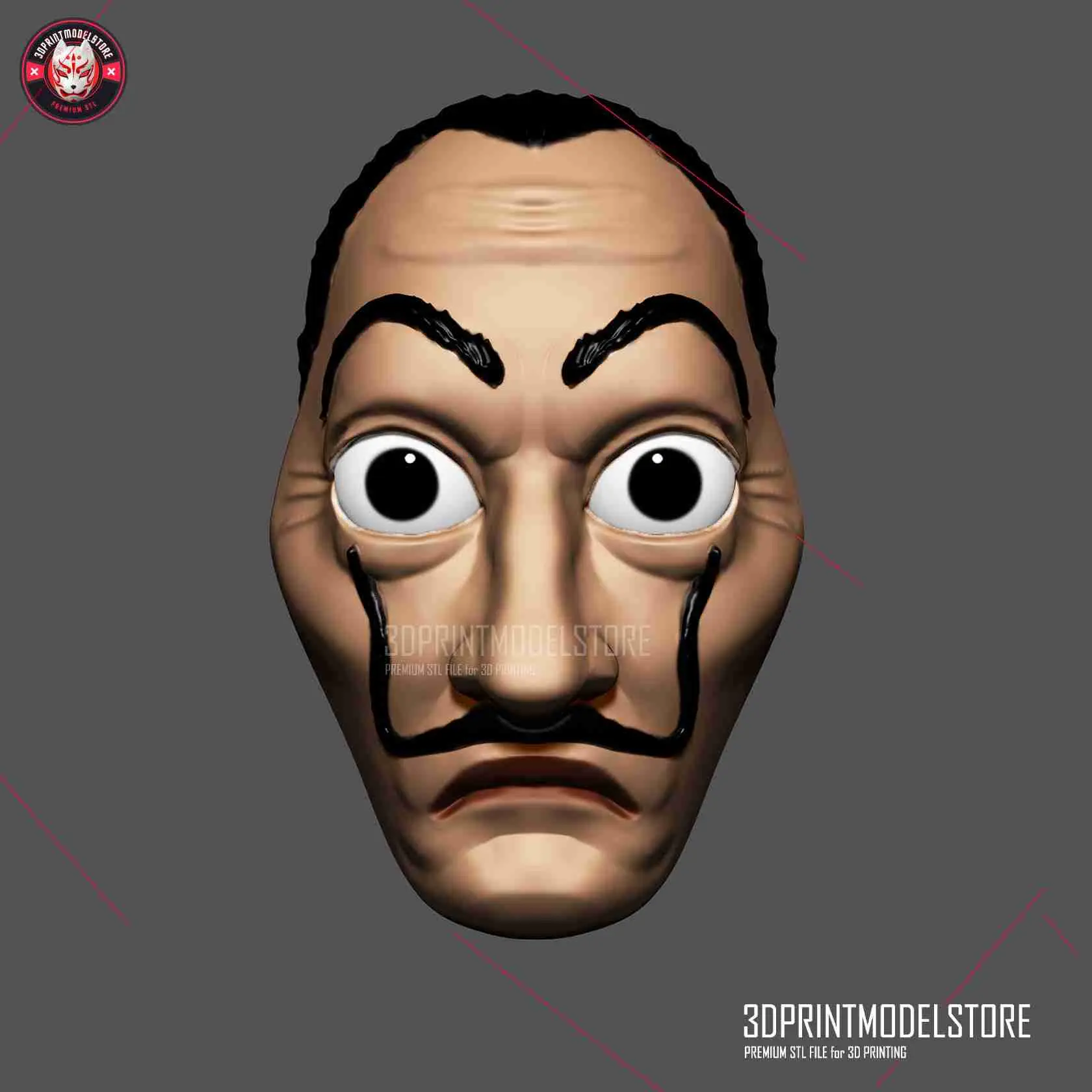 Dali Masker - Lacasa de papel Money Heist Halloween Cosplay