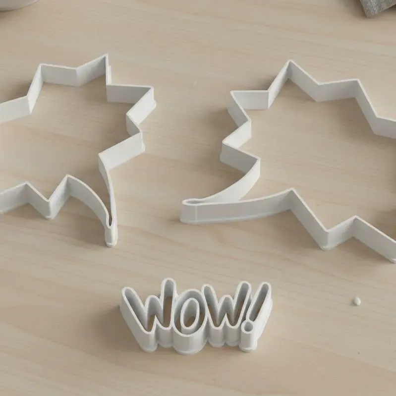 WOW! Comic Book Effect Cookie Cutter