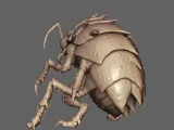 Chitinous Stalker Alien Insectoid Scout Support-Free Solid M-2