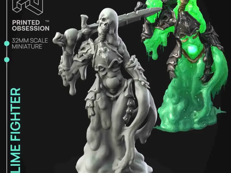 Slime Fighter- Febuary 2023 - The Gelatinous Queen-Presuppor
