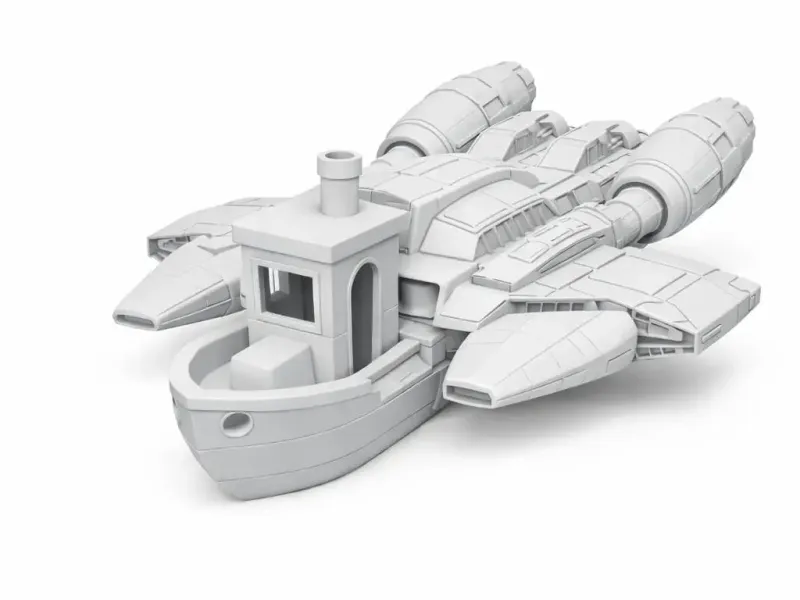 Battlestar Galactica Benchy