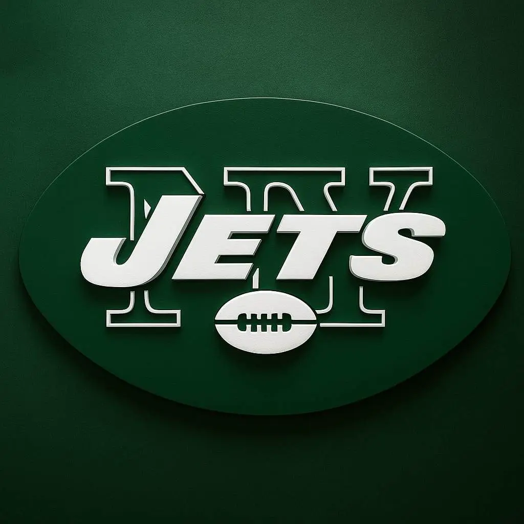 Logo New York Jets en 3D