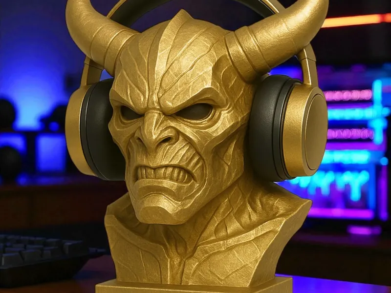 Cyber Demon Headphone Sand