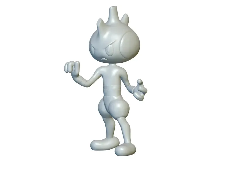 Pokemon Tyrogue #236 - Ready for 3D Printing!