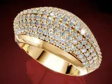 Mountain diamond Pave Ring-1