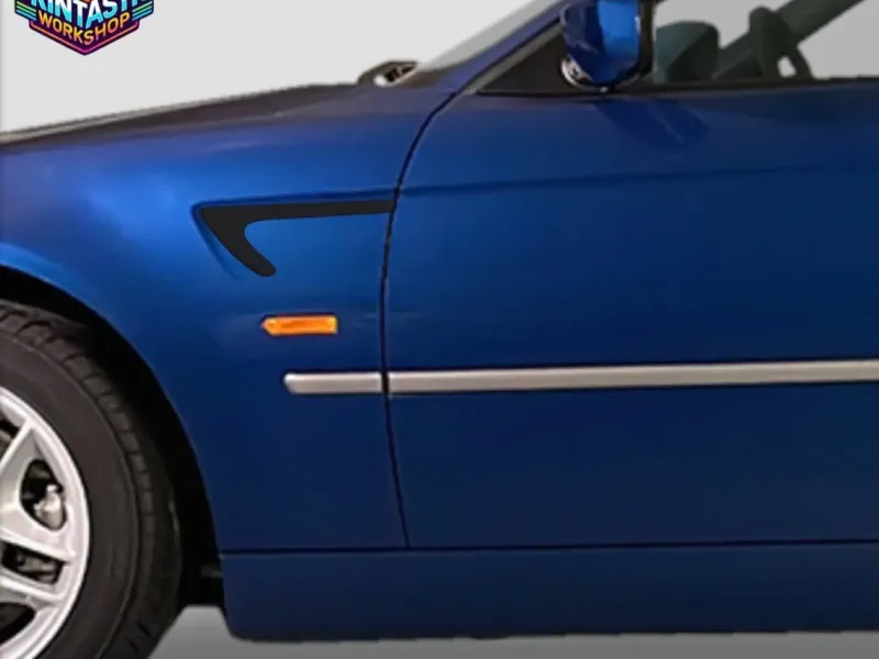 UNIVERSAL CUSTOMIZABLE FENDER TRIM – SLEEK ARROW EDITION