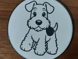 Airedale Terrier Coaster-0