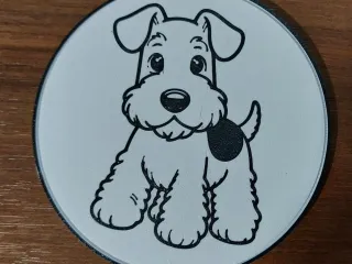 Airedale Terrier Coaster