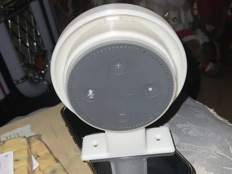 Echo dot underwork top holder