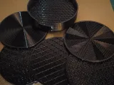 Infill Pattern Coasters with Caddies for 4, 6 or 8-1
