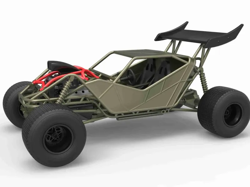 Concept de buggy tout-terrain Diecast Échelle 1:25
