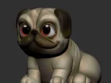 CUTE PUG (PRINT IN PLACE)-2