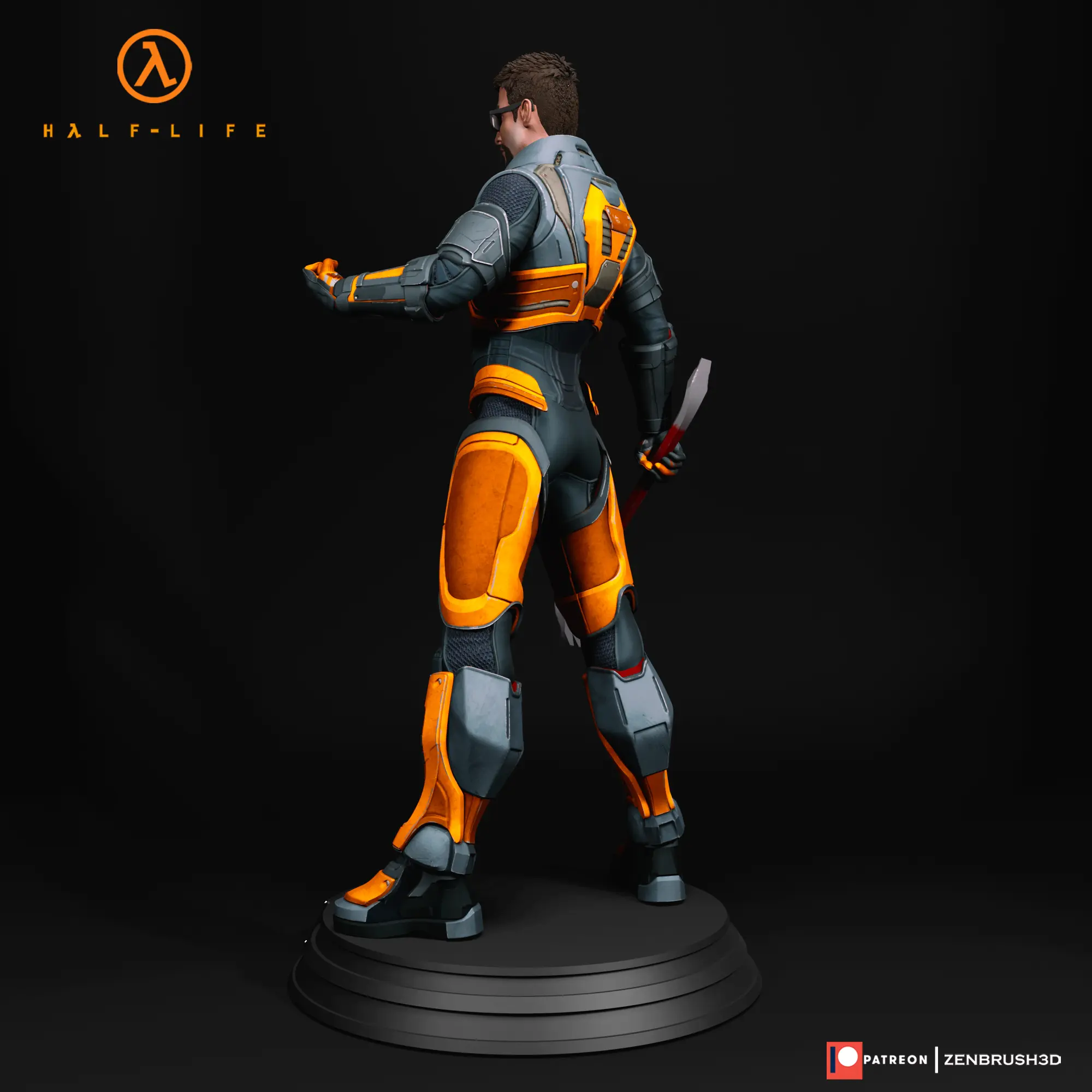 HALF LIFE - GORDON FREEMAN 3D PRINTING