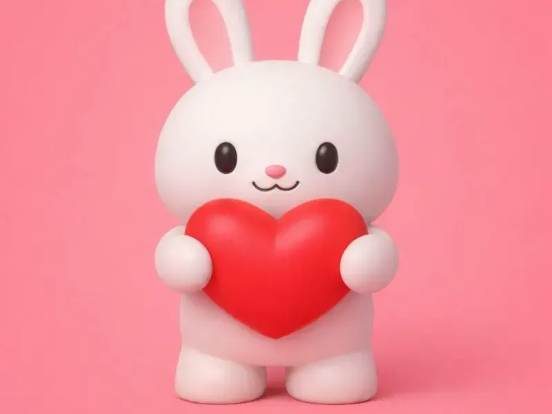 Bunny Heart - Valentine's Day