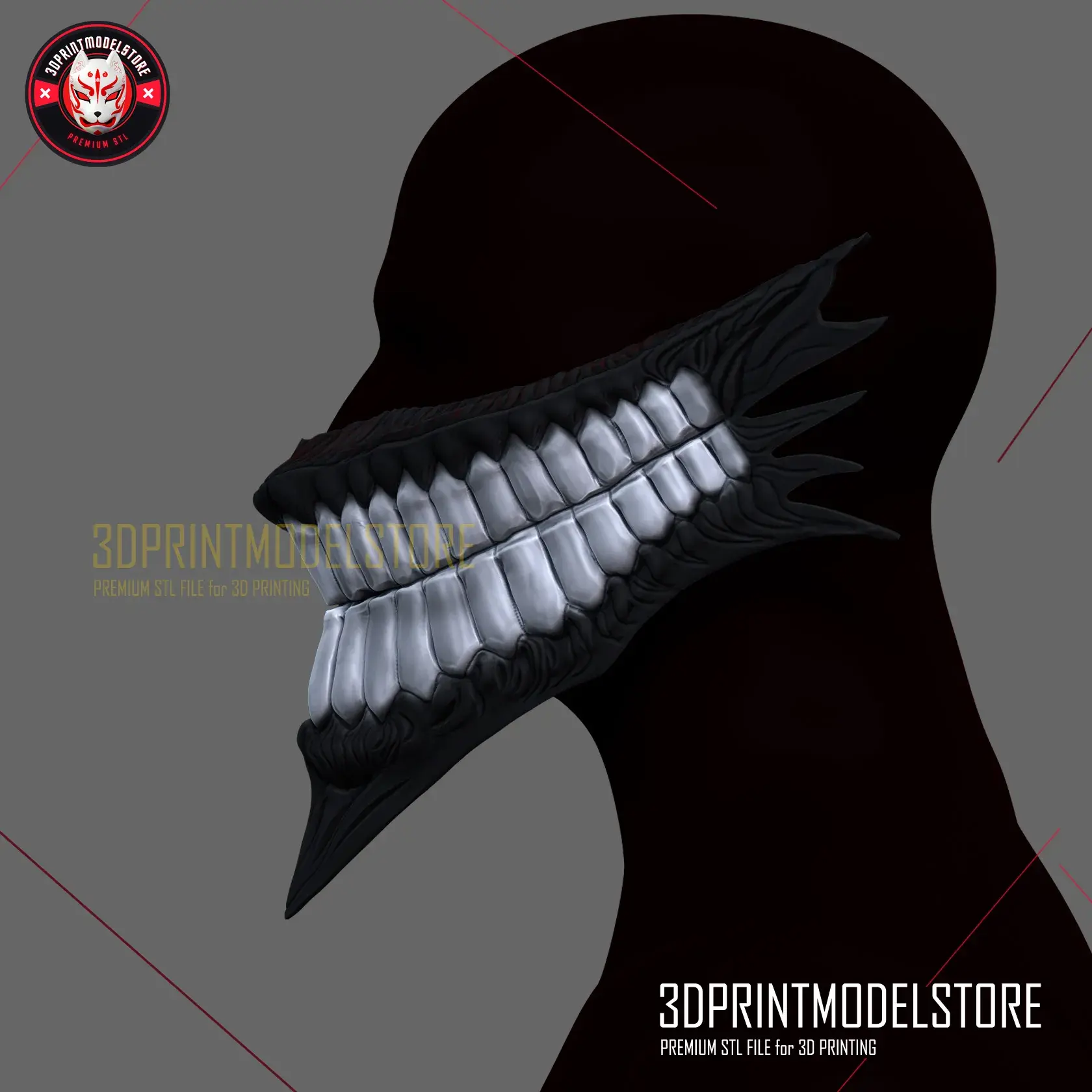 Dandadan Okarun Mask - Anime Cosplay Hollow Mask