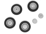 Wheels and drum brake from old pickap-2