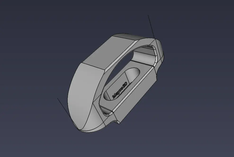 Poignée Creality - Handle Creality K1 and K1 MAX