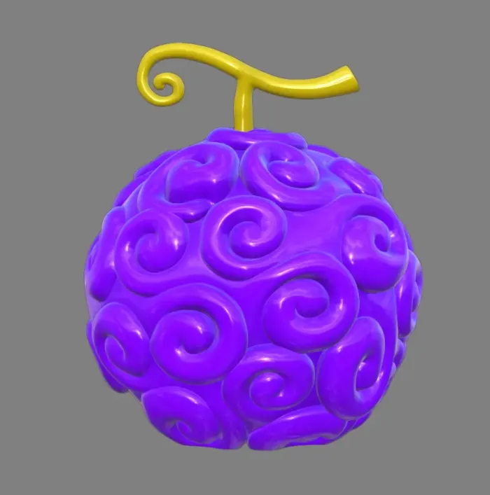 Gomu Gomu no Mi Fan Model - Miniatures - PLA - 3D printed product - фото 5
