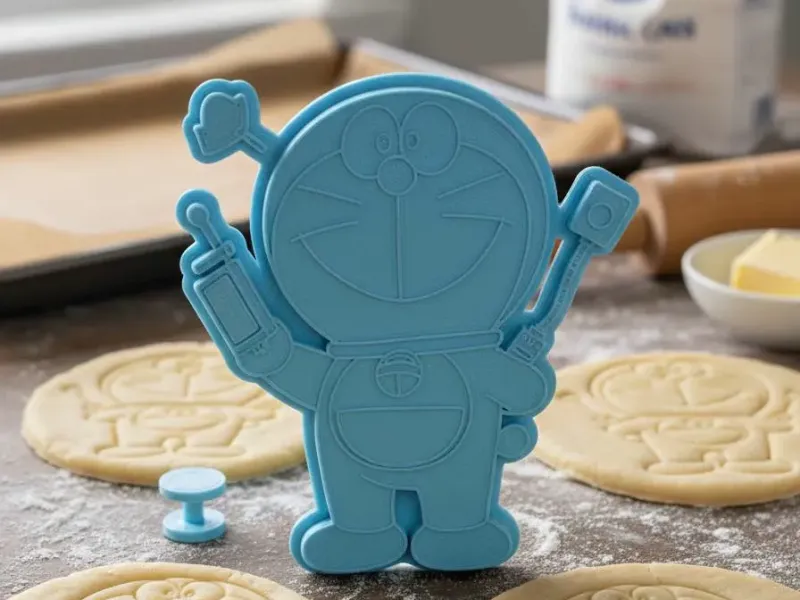 doraemon and his pocket cookie cutter