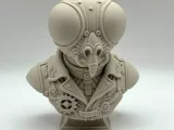 Steampunk Fly Bust-0
