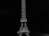 Eiffel Tower: Low Poly / Geometric Style-1