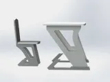 Table and Chair Miniature-1