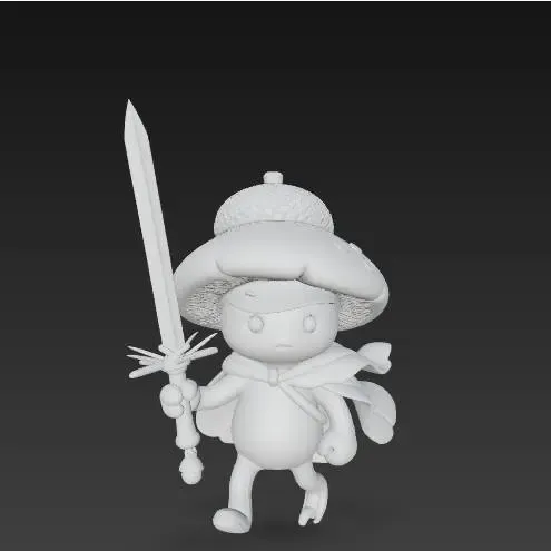 Pip the Mushroom Warrior