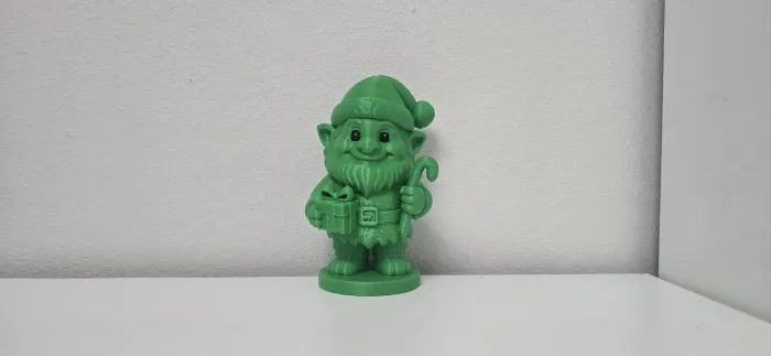 3D Printer Files | 3MF File | Elf with Gift and Candy Cane Christmas ...