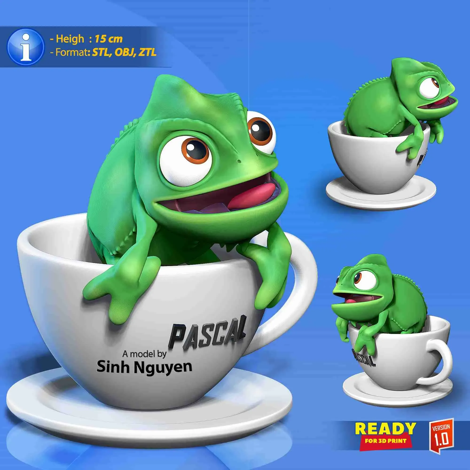 Pascal in cup