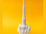 Skeleton Hand Collapsible Middle Finger-2