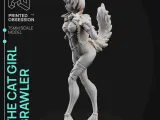 Cat Girl Brawler - Fată drăguță de birou - 120mm-2