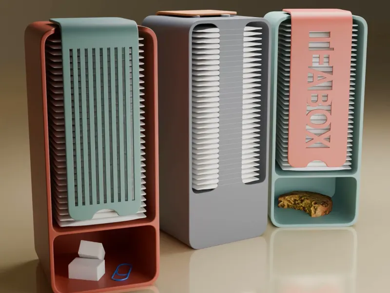 Tea box office organizer