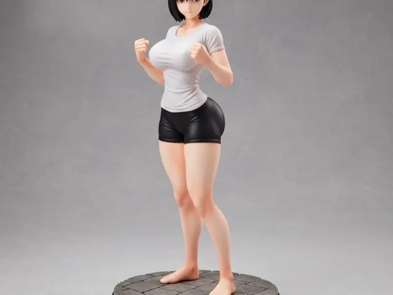 Videl Training Pose Collectible Figurine