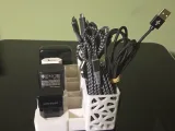 Multi Charger and Cable Organizer Stand-3