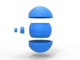 Golf ball style orb-7
