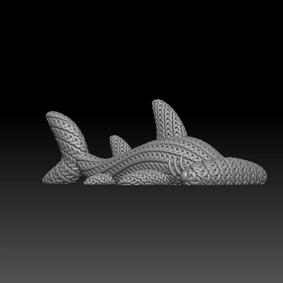 Knitted Hammerhead Shark