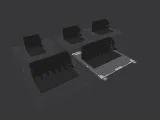 Rangement jeux PS4 / PS5 - 6 à 14 emplacements (5 variantes)-8
