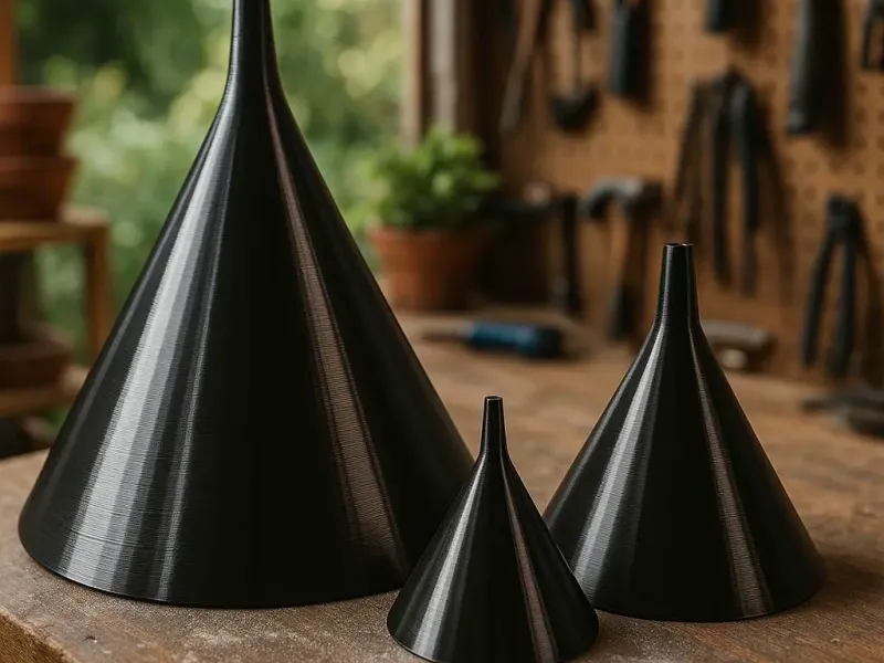 Set of Funnels for automotive or baking