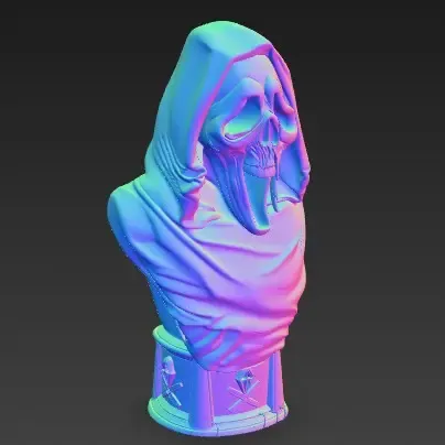 bust scream(ghost face)